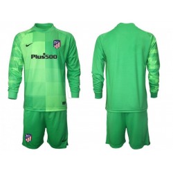 Camisola Atlético Madrid Guarda-redes Criança Equipamento Terceiro 2021-2022 Manga Comprida